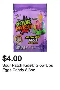 Five Below Sour Patch Kids Glow Ups Eggs Candy 8.3oz offer