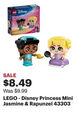 Best Buy LEGO - Disney Princess Mini Jasmine & Rapunzel 43303 offer