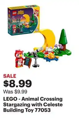 Best Buy LEGO - Animal Crossing Stargazing with Celeste Building Toy 77053 offer