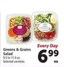 Safeway Greens & Grains Salad offer