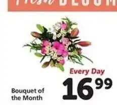 Safeway Bouquet of the Month offer