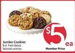 Safeway Jumbo Cookies offer