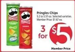 Safeway Pringles Chips offer
