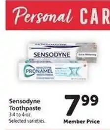 Safeway Sensodyne Toothpaste offer