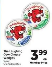 Safeway The Laughing Cow Cheese Wedges offer