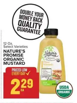 Food Lion NATURE'S PROMISE ORGANIC MUSTARD offer