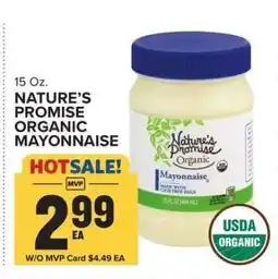 Food Lion Nature's Promise Organic Mayonnaise offer