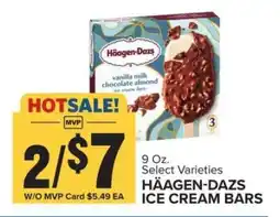 Food Lion Häagen-Dazs Ice Cream Bars offer
