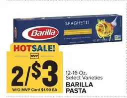 Food Lion Barilla Pasta offer