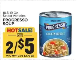 Food Lion Progresso Soup offer