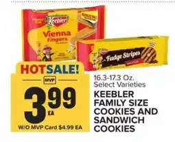 Food Lion KEEBLER FAMILY SIZE COOKIES AND SANDWICH COOKIES offer