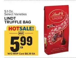 Food Lion Lindt Truffle Bag offer