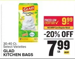 Food Lion Glad Kitchen Bags offer