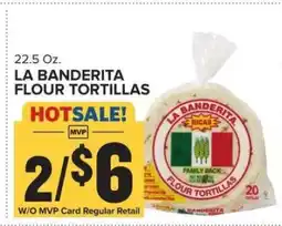 Food Lion La Banderita Flour Tortillas offer
