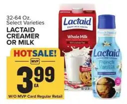 Food Lion Lactaid Creamer or Milk offer
