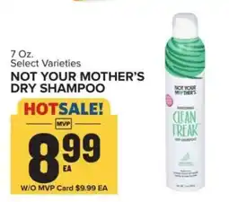 Food Lion Not Your Mother's Dry Shampoo offer