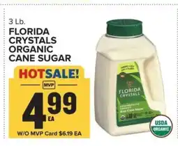 Food Lion FLORIDA CRYSTALS ORGANIC CANE SUGAR offer
