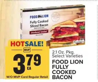Food Lion Food Lion Fully Cooked Bacon offer
