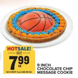 Food Lion 9 Inch Chocolate Chip Message Cookie offer