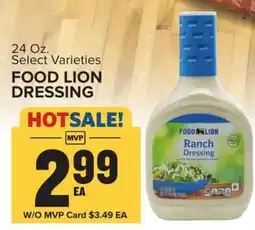 Food Lion FOOD LION DRESSING offer