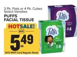 Food Lion Puffs Facial Tissue offer