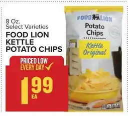 Food Lion FOOD LION KETTLE POTATO CHIPS offer