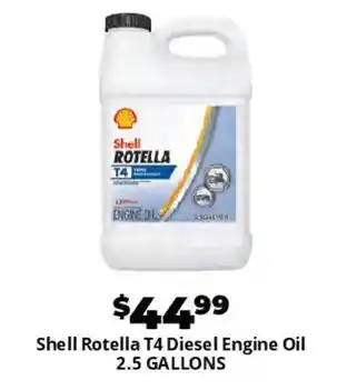 Advance Auto Parts Shell Rotella T4 Diesel Engine Oil offer