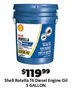 Advance Auto Parts Shell Rotella T6 Diesel Engine Oil offer