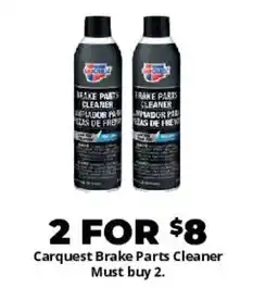 Advance Auto Parts Carquest Brake Parts Cleaner offer