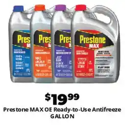 Advance Auto Parts Prestone MAX OE Ready-to-Use Antifreeze offer