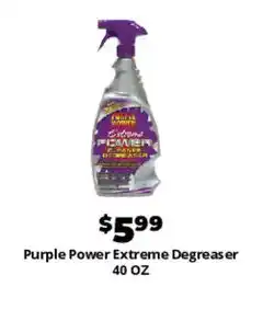 Advance Auto Parts Purple Power Extreme Degreaser offer