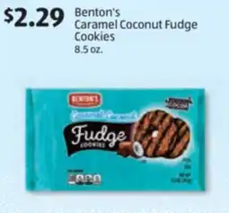 Aldi Benton's Caramel Coconut Fudge Cookies offer