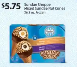 Aldi Sundae Shoppe Mixed Sundae Nut Cones offer