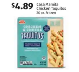 Aldi Casa Mamita Chicken Taquitos offer