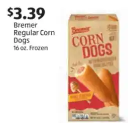 Aldi Bremer Regular Corn Dogs offer