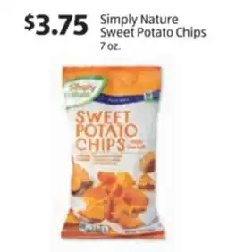 Aldi Simply Nature Sweet Potato Chips offer