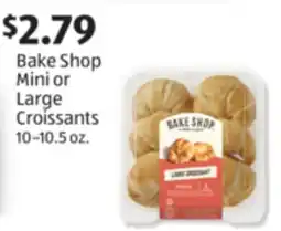 Aldi Bake Shop Mini or Large Croissants offer