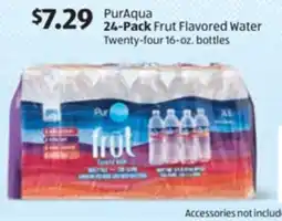 Aldi PurAqua 24-Pack Frut Flavored Water offer