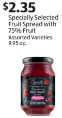Aldi Specially Selected Fruit Spread with 75% Fruit offer