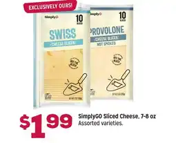 Grocery Outlet SimplyGO Sliced Cheese offer