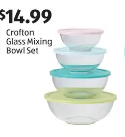 Aldi Crofton Glass Mixing Bowl Set offer