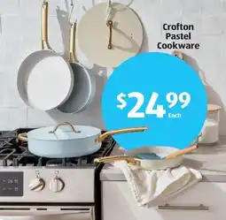 Aldi Crofton Pastel Cookware offer