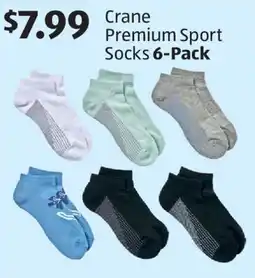 Aldi Crane Premium Sport Socks 6-Pack offer