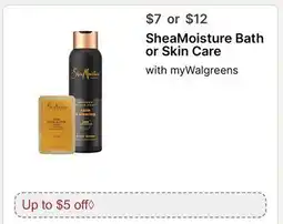 Walgreens SheaMoisture Bath or Skin Care offer