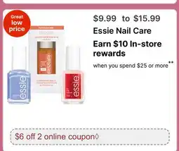 Walgreens Essie Nail Care offer