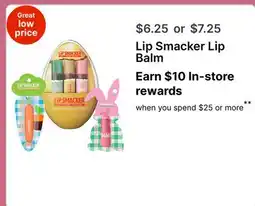 Walgreens Lip Smacker Lip Balm offer