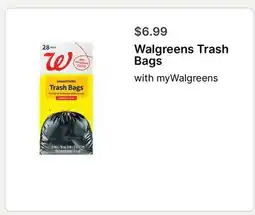 Walgreens Walgreens Trash Bags offer