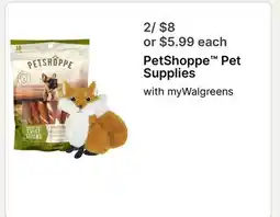 Walgreens PetShoppe Pet Supplies offer
