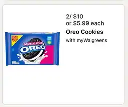Walgreens Oreo Cookies offer