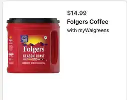 Walgreens Folgers Coffee offer